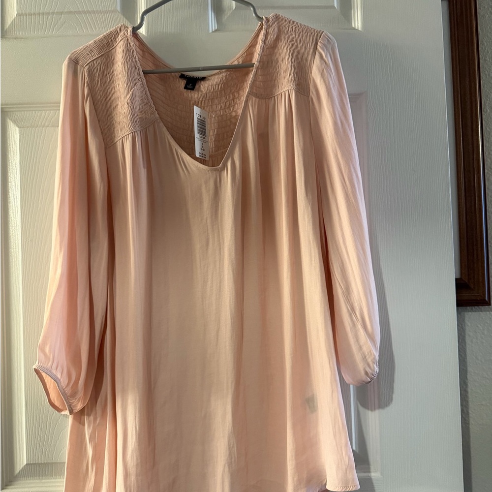 Torrid Light Pink Blouse